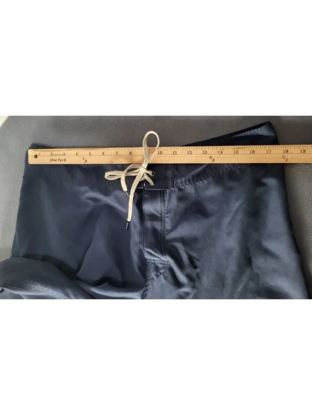 Honolua Surf Co Men SZ 36 Navy Blue Board Shorts Swim Trunks Hawaiian Cargo